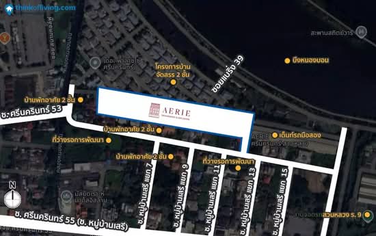 AERIE Srinakarin-Suan Luang - Site Plan