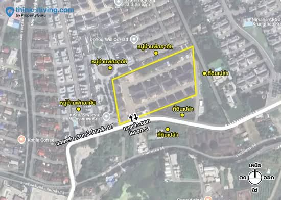 The Palazzo Krungthep Kreetha - Site Plan
