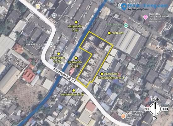 Baan Klang Krung Sathupradit 57 - Site Plan
