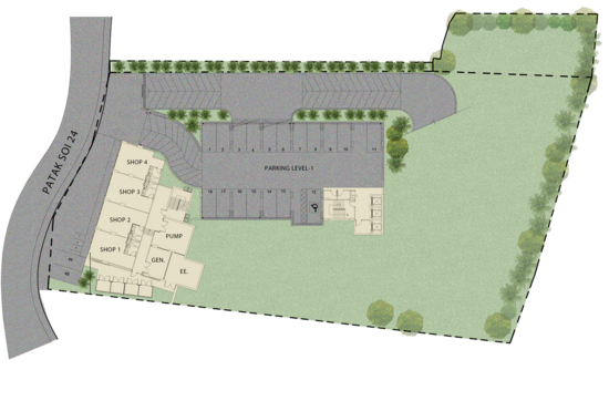 The Proud Residence Karon : เดอะ พราวด์ เรสซิเดนซ์ - Site Plan