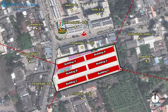 The Origin Bangkae : ดิ ออริจิ้น บางแค - Site Plan