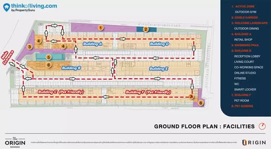 The Origin Bangkae : ดิ ออริจิ้น บางแค - Site Plan