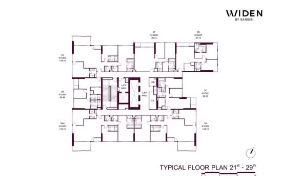 WIDEN by Sansiri - Site Plan