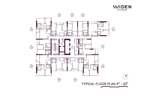 WIDEN by Sansiri - Site Plan