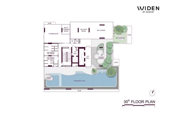 WIDEN by Sansiri - Site Plan