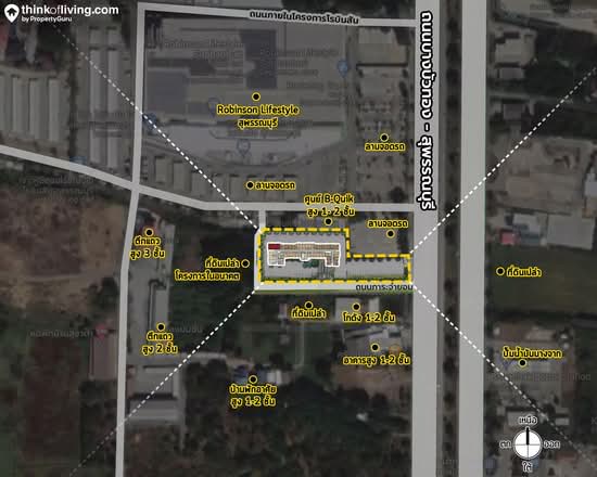 Escent Ville Suphanburi : เอสเซ็นท์ วิลล์ สุพรรณบุรี - Site Plan
