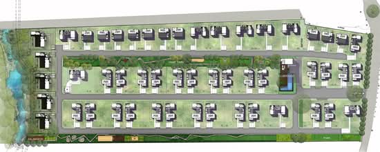 Baan Sita Wan Pakchong-Khaoyai : บ้านสีตวัน ปากช่อง เขาใหญ่ - Site Plan