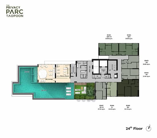 The Privacy Parc Taopoon - Site Plan