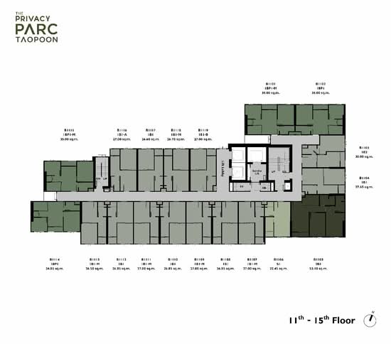 The Privacy Parc Taopoon - Site Plan