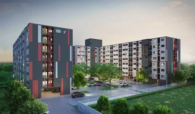 Sena Kith Samrong Interchange, Samut Prakan, Samrong Nua, Muang Samut Prakarn, Samut Prakan, Studio, 23 sqm, Condo For Rent, by Agentbkk, 500397800 - DDproperty.com