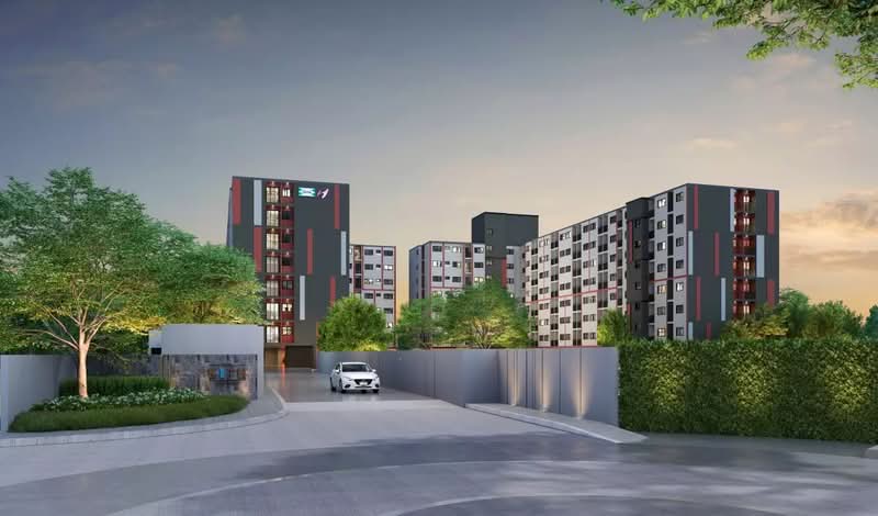 Sena Kith Samrong Interchange, Samut Prakan, Samrong Nua, Muang Samut Prakarn, Samut Prakan, Studio, 23 sqm, Condo For Rent, by Agentbkk, 500397800 - DDproperty.com