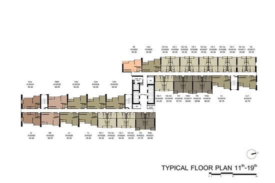 XELF by Sansiri - Site Plan