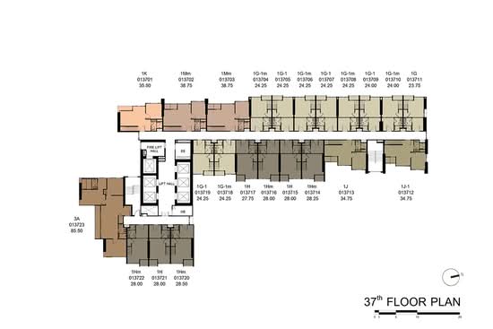 XELF by Sansiri - Site Plan