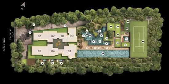 Amber 45 - Site Plan