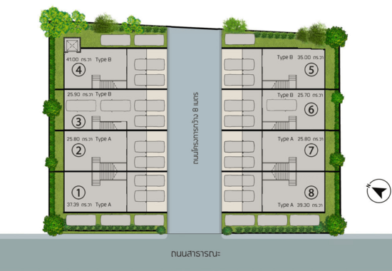 Qualitia Sukhumvit 62 : ควอลิเทีย สุขุมวิท 62 - Site Plan
