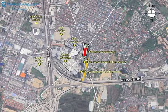 Plum Condo New West : พลัม คอนโด นิว เวสต์ - Site Plan
