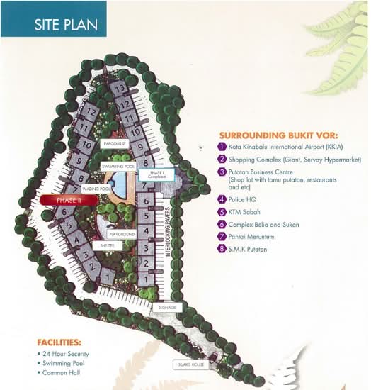 Garden Court 2 Bukit Vor - Site Plan - iProperty.com.my