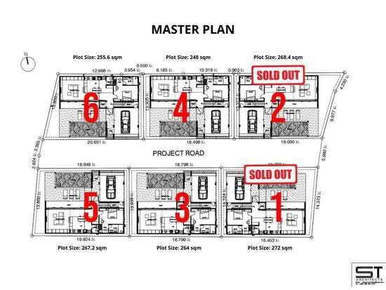 Golden Pool Villas (Phase 2) : โกลเด้นพูลวิลล่า (เฟส 2) - Site Plan