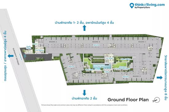 ASPIRE Sukhumvit 103 - Site Plan