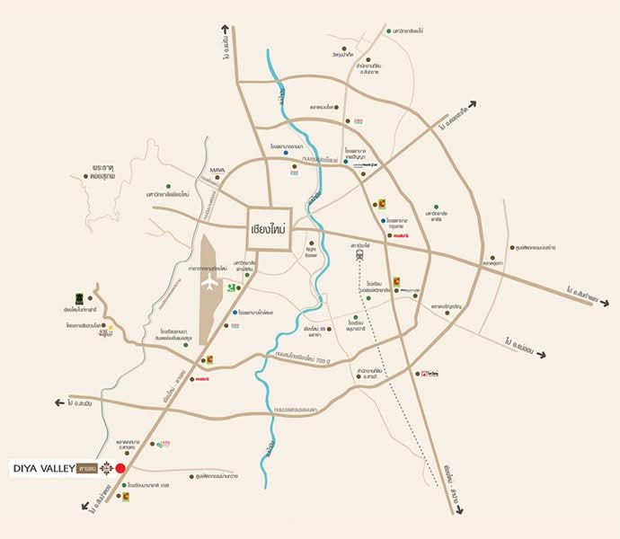 Diya Valley Hangdong, Chiang Mai, 277 Moo 3, Hang Dong, Hang Dong, Chiang Mai, 2 Bedrooms, 84 sqm, Single Detached House For Sale, by Shori Asset Group Co., Ltd., 500210100 - DDproperty.com