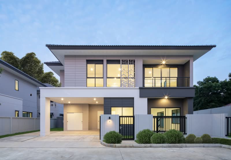 Chewarom Nakhon In, Nonthaburi, นครอินทร์, Bang Khanun, Bang Kruai, Nonthaburi, 4 Bedrooms, 247 sqm, Single Detached House For Sale, by นิวเยียร์, 500237060 - DDproperty.com