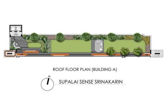 Supalai Sense Srinakarin - Site Plan