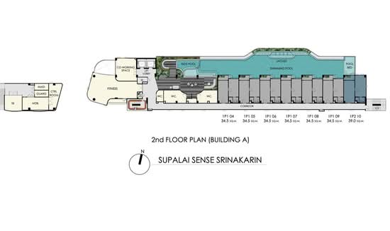 Supalai Sense Srinakarin - Site Plan
