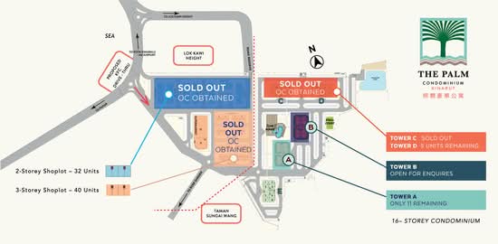 The Palm Condominium - Site Plan - iProperty.com.my