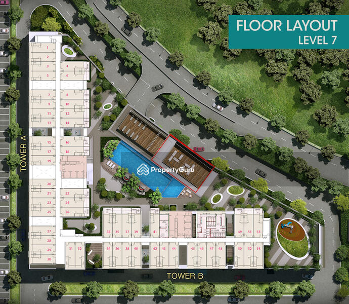 Untuk Disewa - Core Soho Suite