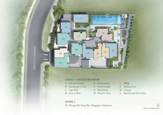 Sixteen35 Residences - Site Plan