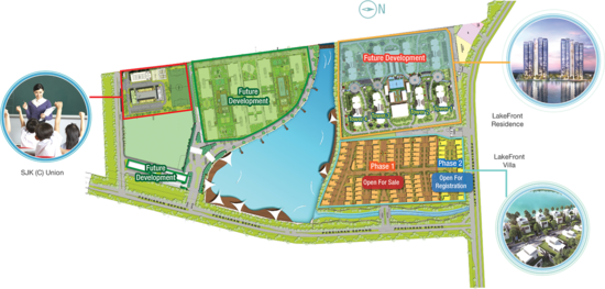 Lakefront Residence - Site Plan - iProperty.com.my