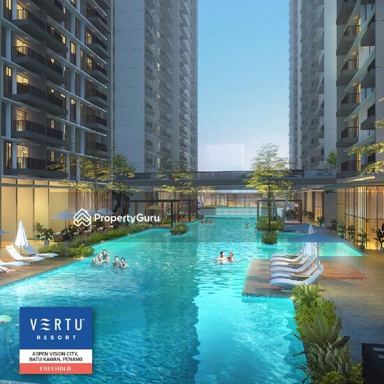 Vertu Resort, Lebuhraya Bandar Cassia, Batu Kawan, Penang, 3 Bedrooms ...