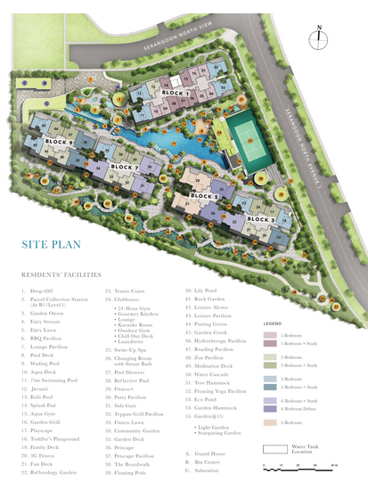 The Garden Residences - Site Plan
