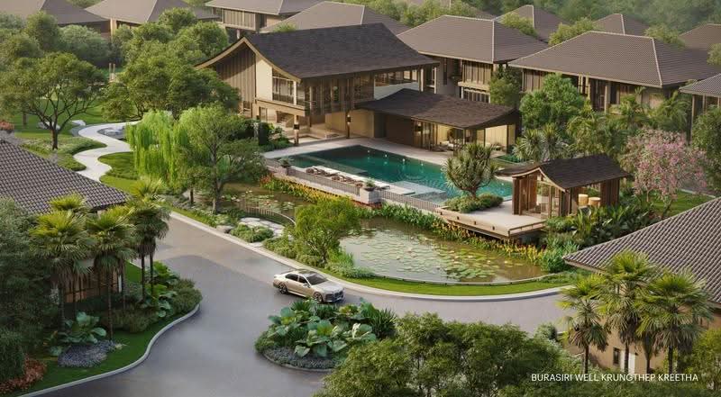 Burasiri Well Krungthep Kreetha, Bangkok, Thap Chang, Saphan Sung, Bangkok, 4 Bedrooms, 245 sqm, Single Detached House For Sale, by Kanrutai Dawruang, 500524975 - DDproperty.com