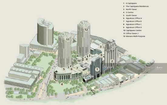 The Capsquare Residences - Site Plan - iProperty.com.my