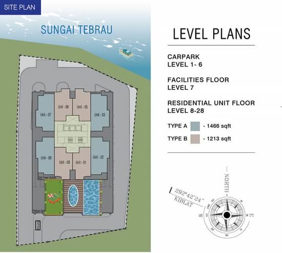 Marina Residence - Site Plan - iProperty.com.my
