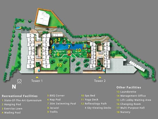 Skypod Residence - Site Plan - iProperty.com.my