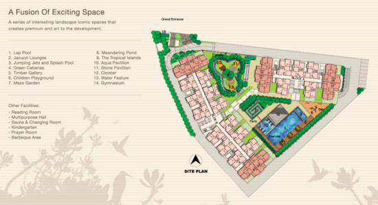 Boulevard Residence - Site Plan - iProperty.com.my