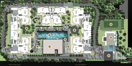 Concerto North Kiara - Site Plan - iProperty.com.my
