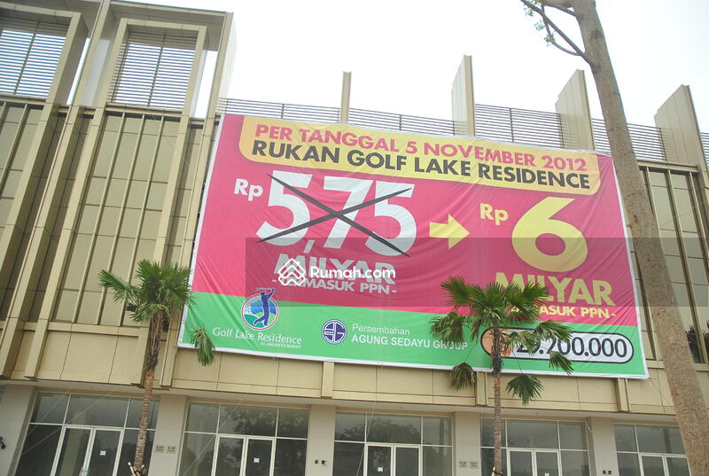 Detail Rukan Golf Lake Residence di Jakarta Barat  Rumah.com