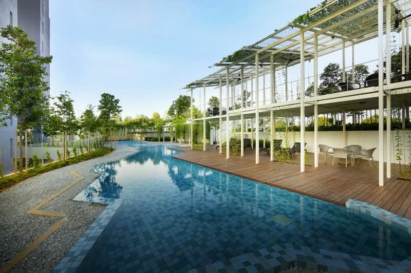 Condominium for Rent at Verdi Eco-Dominiums - Zarema Kulbuzheva - Pool View - PropertyGuru.com.my