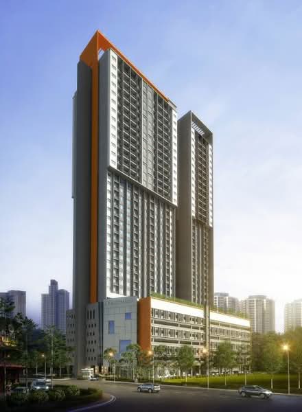 Kondominium untuk Dijual di Residensi Rampai (The Parc Tower) - Kien Yung Liaw - Front View - PropertyGuru.com.my