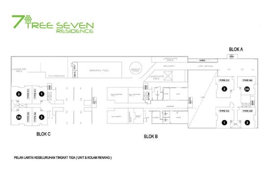 7 Tree Seven Residence - Site Plan - iProperty.com.my