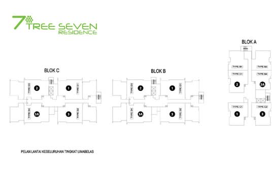 7 Tree Seven Residence - Site Plan - iProperty.com.my