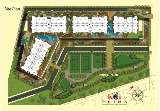 Koi Prima Condominium - Site Plan - iProperty.com.my