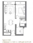Type A (1 Bedroom 1 )