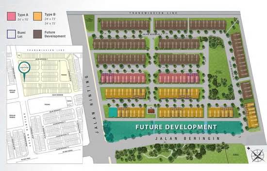 Laman Beringin @ Taman Rinting - Site Plan - iProperty.com.my