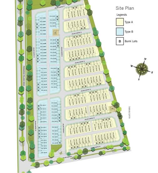 Camwood @ Taman Pelangi Indah - Site Plan - iProperty.com.my