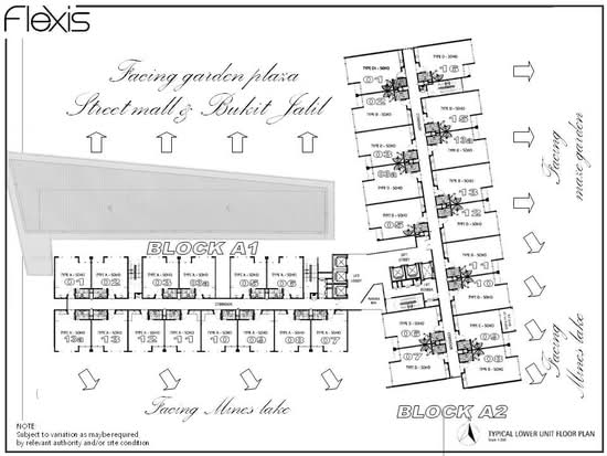 Flexis @ One South - Site Plan - iProperty.com.my