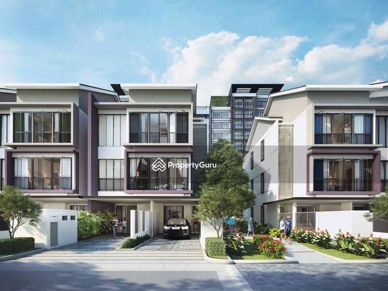 Rimbun Sanctuary - Townhouses Facade